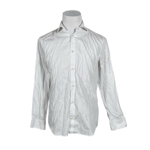 Unisex Riley - Collared shirt, size M - White (1)