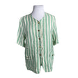 Unisex NP Collection - Short-sleeved blouse, size 42 - Green ()