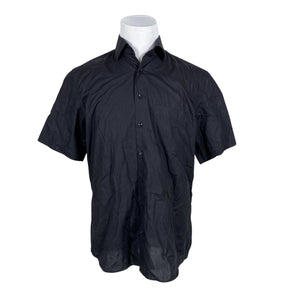 Unisex Eterna - Collared shirt, size L - Black (1)