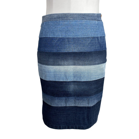 Unisex Mea upcycle studio - Denim skirt, size 36 - Blue ()