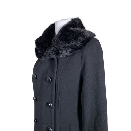 Unisex Hansmark - Wool coat, size 38 - Black (2)