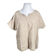Unisex Nanso - Short-sleeved blouse, size 42 - Brown ()