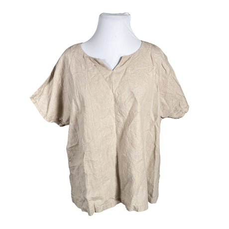 Unisex Nanso - Short-sleeved blouse, size 42 - Brown ()