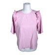 Unisex Selected - Tricot shirt, size 40 - Light pink ()