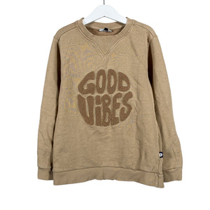 Unisex POMPdeLUX - Sweatshirt, size 134 - 140 - Beige (1)
