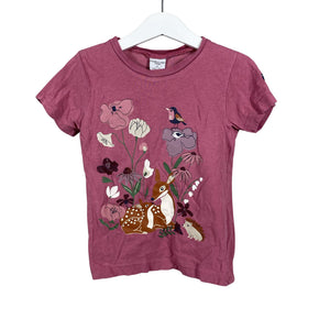Unisex Polarn O. Pyret - T-shirt, size 92 - 98 - Violet (1)