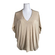 Unisex House of Lola - Short-sleeved blouse, size 38 - Beige ()