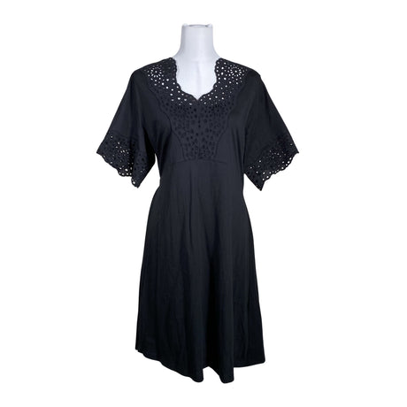 Unisex Soyaconcept - Tricot dress, size 40 - Black ()