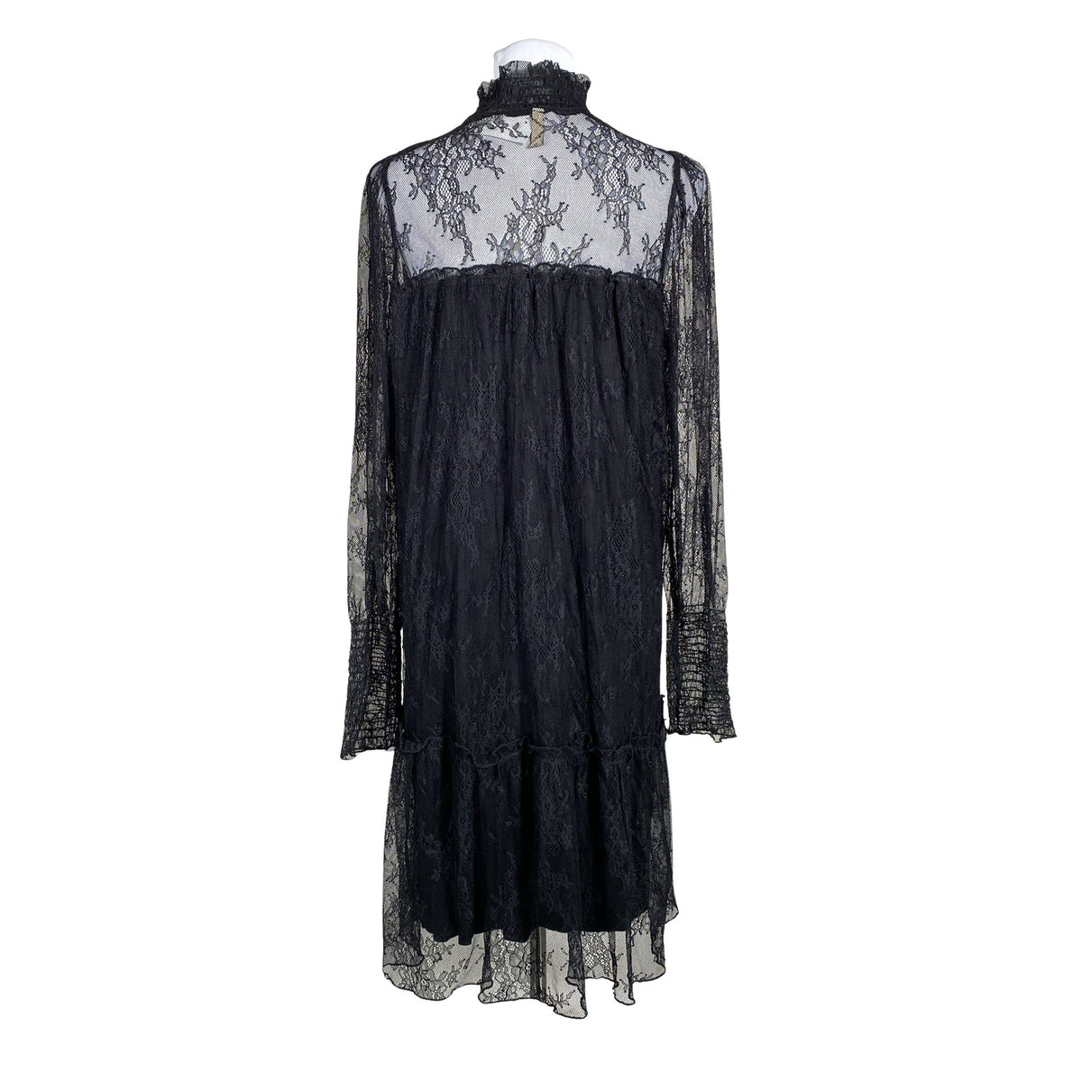 Unisex Soyaconcept - Schiffon dress, size 40 - Black (2)
