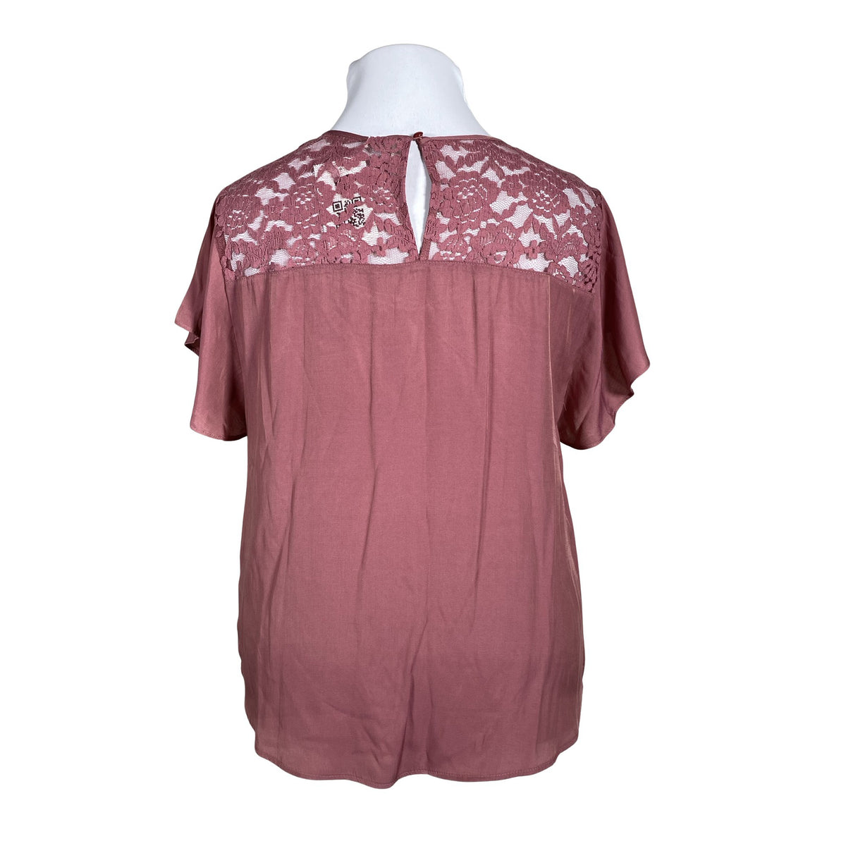 Unisex Q/S designed by S.Oliver - Short-sleeved blouse, size 42 - Violet (2)