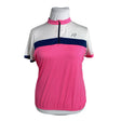 Unisex Rukka - Sports shirt, short sleeve, size 44 - Pink ()