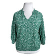 Unisex Free Quent - Blouse, size 42 - Green ()