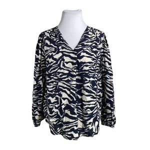 Unisex Fransa - Blouse, size 42 - Blue (1)