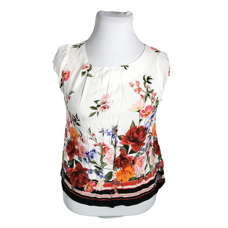 Unisex Billie&Blossom - Short-sleeved blouse, size 42 - White ()