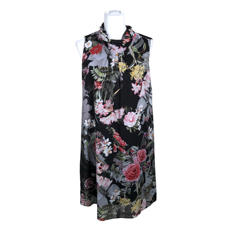 Unisex Comma - Schiffon dress, size 40 - Gray ()
