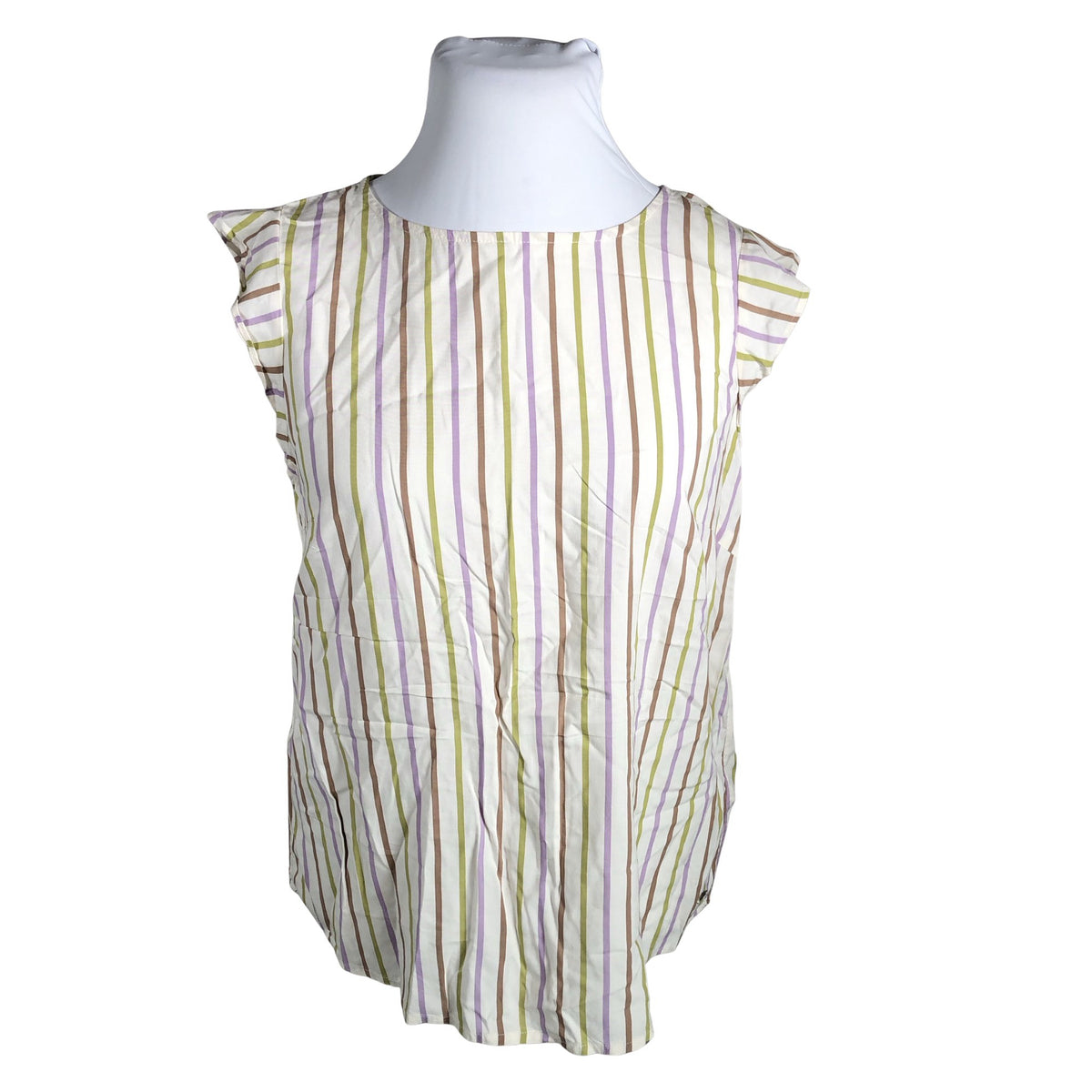 Unisex Tom Tailor - Short-sleeved blouse, size 42 - White (1)