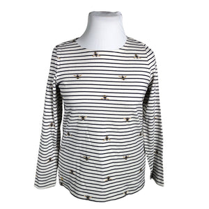 Unisex Joules - Tricot shirt, size 42 - White (1)
