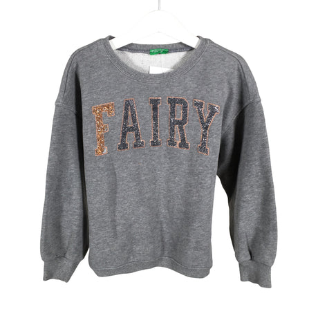 Unisex Benetton - Sweatshirt, size 128 - 134 - Gray ()