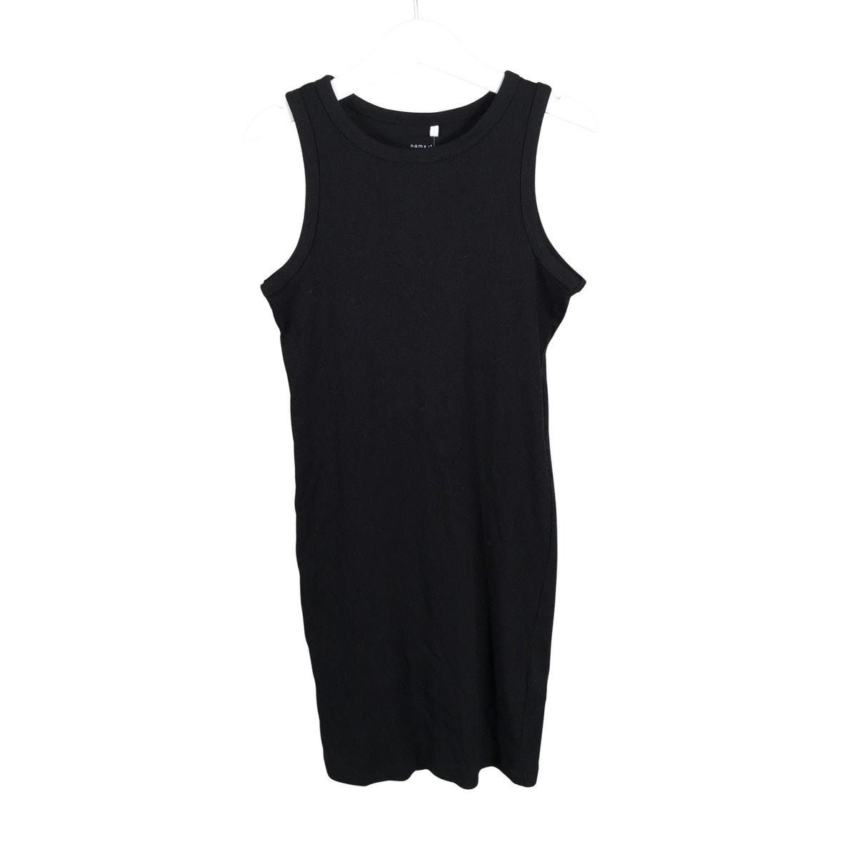 Unisex Name It - Tricot dress, size 128 - 134 - Black (1)