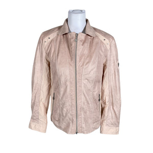 Unisex Barbara Lebek - Leather jacket, size 40 - Light pink (1)
