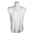 Unisex Cortefiel - Tricot tank top, size 38 - Natural white ()
