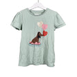 Unisex Bogi - T-shirt, size 128 - 134 - Green ()
