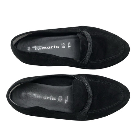 Unisex Tamaris - Loafers, size 38 - Black ()