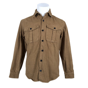 Unisex R.R.D. Royal Denim Division - Collared shirt, size L - Brown (1)