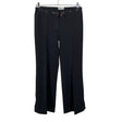 Unisex Kriss - Straight leg trousers, size 44 - Black ()