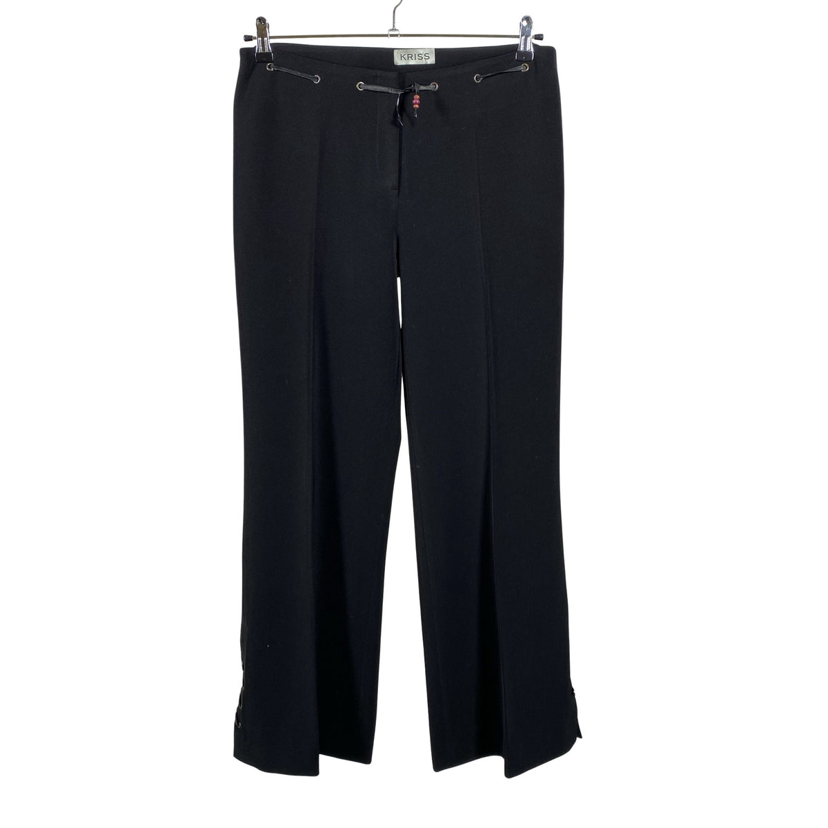 Unisex Kriss - Straight leg trousers, size 44 - Black (1)