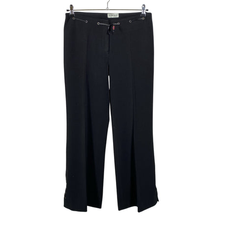 Unisex Kriss - Straight leg trousers, size 44 - Black ()