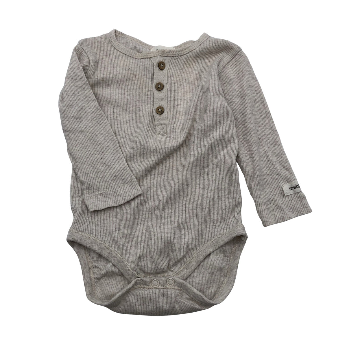 Unisex Newbie - Body, size 62 - 68 - Beige (1)