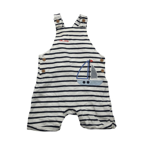 Unisex Mothercare - Overalls, size 68 - 74 - White ()