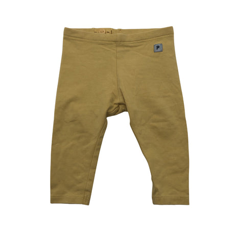 Unisex Polarn O. Pyret - Tricot pants, size 62 - 68 - Yellow ()
