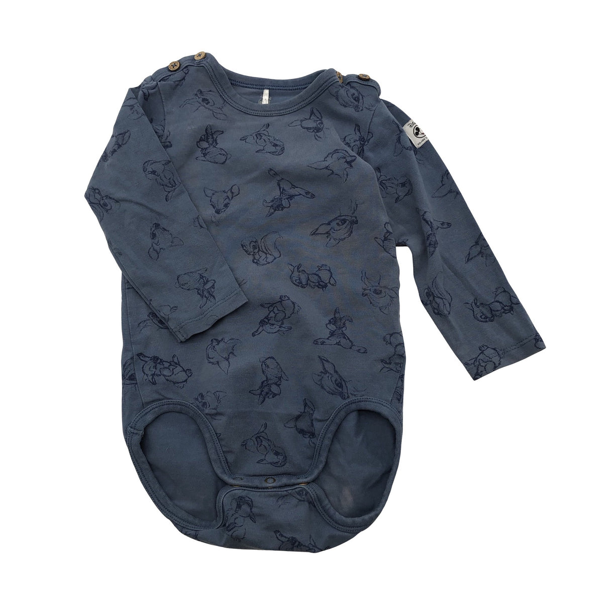 Unisex Polarn O. Pyret - Body, size 62 - 68 - Blue (1)