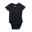 Unisex Lindex - Wrap bodysuit, size 62 - 68 - Black ()