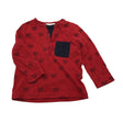 Unisex Coccodrillo - Tricot shirt, size 68 - 74 - Red ()