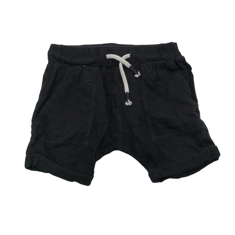 Unisex Next - Tricot shorts, size 68 - 74 - Black ()