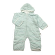 Unisex Kinderit - Lightly padded overall, size 68 - 74 - Turquoise ()