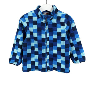 Unisex Name It - Fleece jacket, size 86 - 92 - Blue (1)