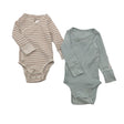 Unisex Lindex - Wrap bodysuit, size 56 - 62 - Beige ()