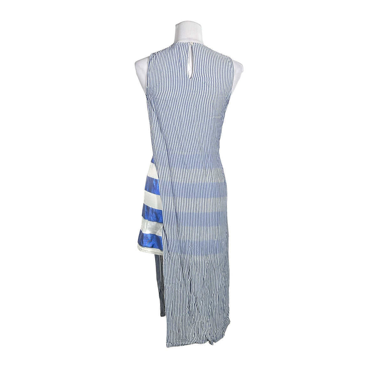 Unisex Sisley - Schiffon dress, size 34 - Light blue (3)
