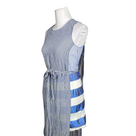 Unisex Sisley - Schiffon dress, size 34 - Light blue (2)