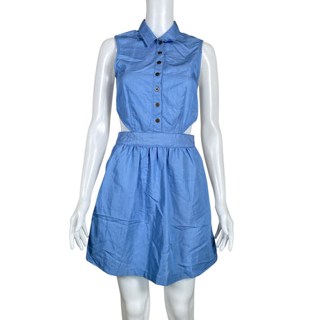 Unisex Topshop - Dress, size 34 - Light blue ()