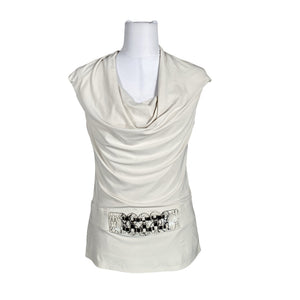 Unisex Frank Lyman - Tricot tank top, size 38 - White (1)