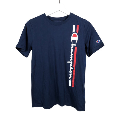 Unisex Champion - T-shirt, size 146 - 152 - Blue ()