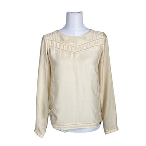 Unisex Maison Scotch - Blouse, size 34 - Beige (1)