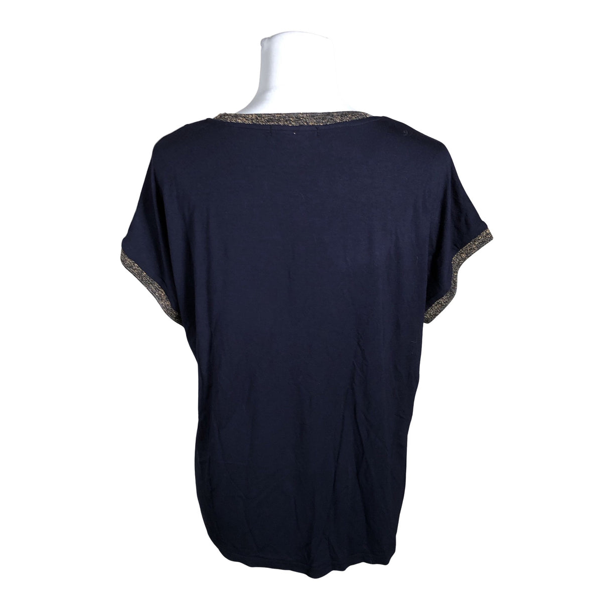 Unisex Marc Lauge - Short-sleeved blouse, size 40 - Blue (2)