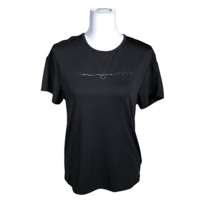 Unisex Energetics - Sports shirt, short sleeve, size 40 - Black (1)
