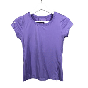Unisex Soc - Sports shirt, short sleeve, size 146 - 152 - Violet (1)